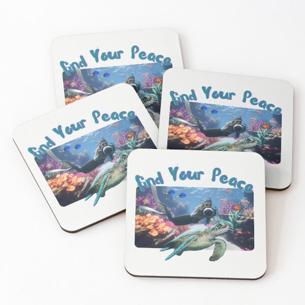 Item preview, Find Your Peace, Snorkeling designed and sold by Nightshade Pixie Creations.