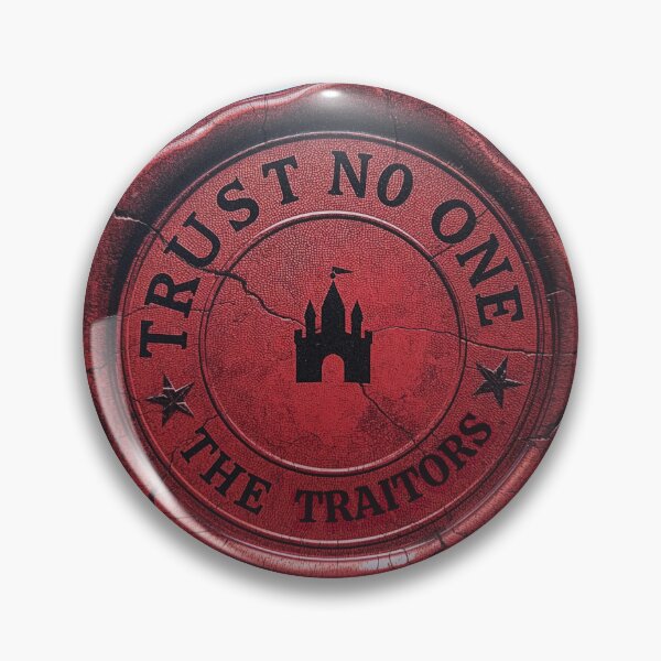 Item preview, Trust No One The Traitors Wax Seal designed and sold by Capy's Creations | Pop culture & Nostalgia.
