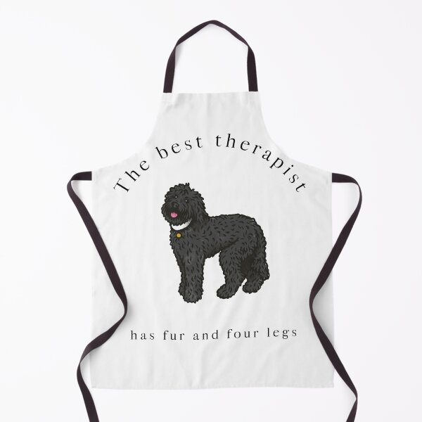 Item preview, The Best Therapist Has Fur and 4 Legs – Dog Lover Design designed and sold by GenesixDesign.