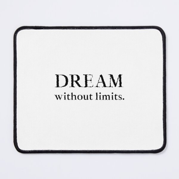 Item preview, Dream Without Limits – Inspirational Text designed and sold by GenesixDesign.