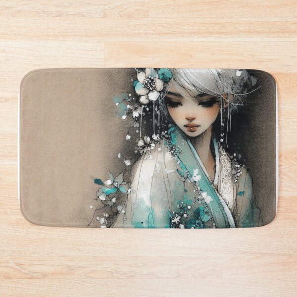 Item preview, Turquoise Girl designed and sold by Beyondnote-Art.