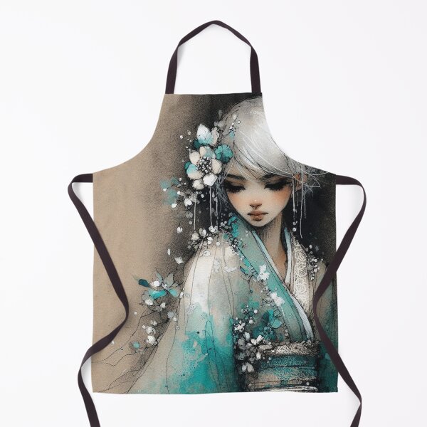 Item preview, Turquoise Girl designed and sold by Beyondnote-Art.