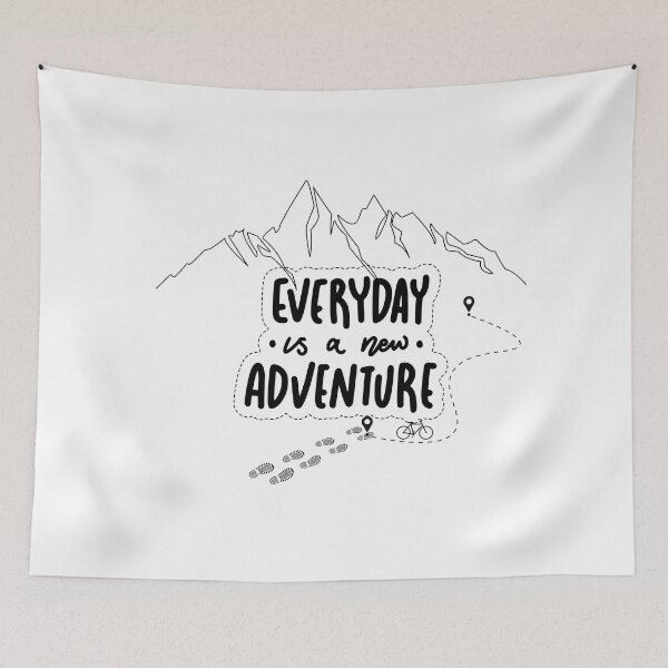 Item preview, Epic Mountain Adventure Sketch Artwork designed and sold by Kari2023.