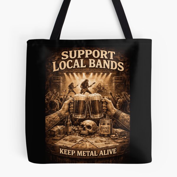 Item preview, SVT Metalheads – Raise a Glass for the Underground | Keep Metal Alive designed and sold by SEVERTREND APPAREL .