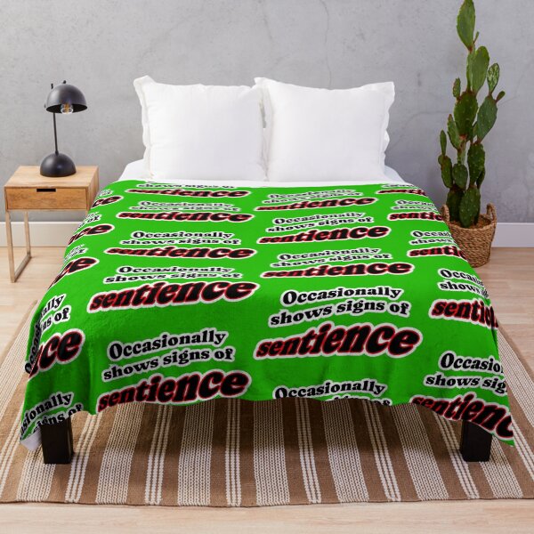 Item preview, Occasionally shows signs of sentience, green background designed and sold by mntimg.