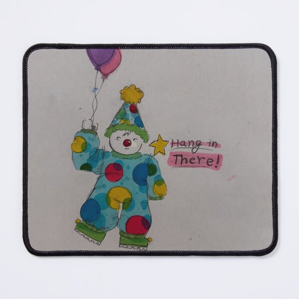 Item preview, Colorful Clown Holding Balloons Art designed and sold by EzLine.