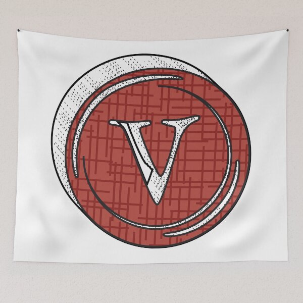 Item preview, Alphabets - 3D Circle | YWZMNK 5 designed and sold by MyStickersCove.