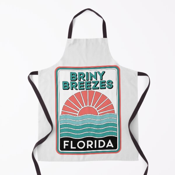Item preview, Briny Breezes Stream Florida - Beach Sign designed and sold by TheOldMittenIllustrated.