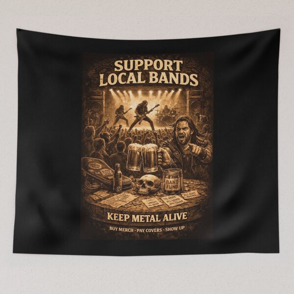 Item preview, SVT Metalheads – Buy Merch. Pay Covers. Show Up. | Keep Metal Alive designed and sold by SEVERTREND APPAREL .