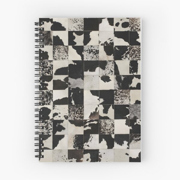 Item preview, Patchwork Black White Cowhide | Farm Cow Skin Patterns designed and sold by TellUsTheStory.