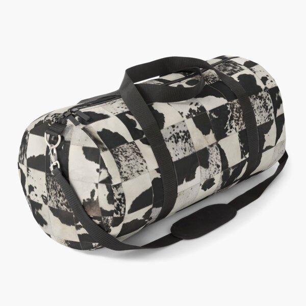 Item preview, Patchwork Black White Cowhide | Farm Cow Skin Patterns designed and sold by TellUsTheStory.