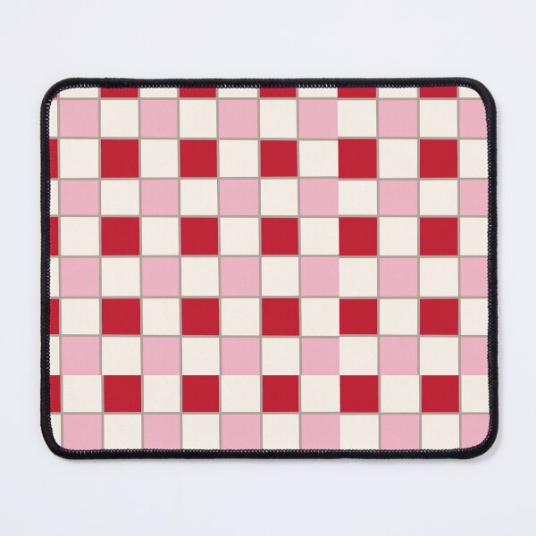 Item preview, Valentine Checkerboard Pattern – Pink Red Cozy Gingham designed and sold by thank you.