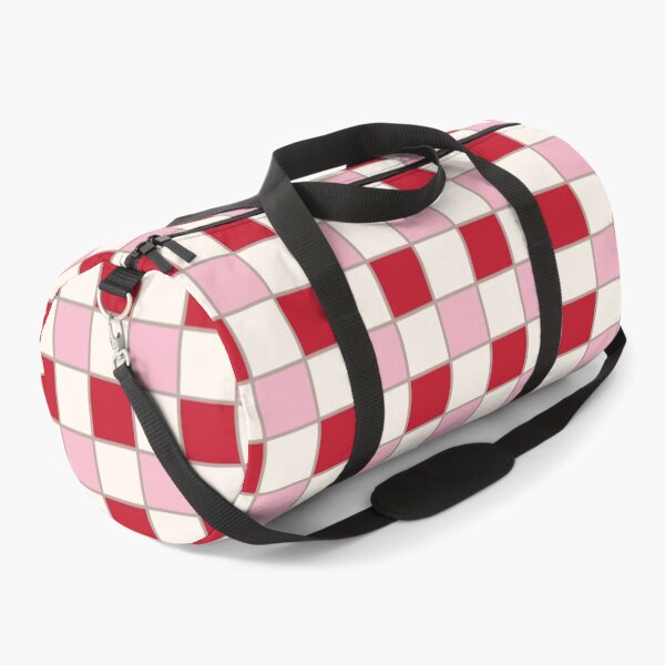 Item preview, Valentine Checkerboard Pattern – Pink Red Cozy Gingham designed and sold by thank you.