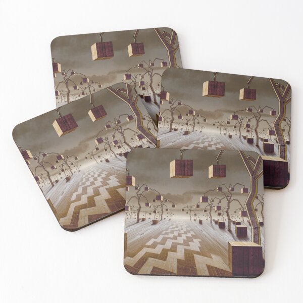 Item preview, Planet Parquet - Surreal Landscape Alien Wooden World designed and sold by Lycanth.