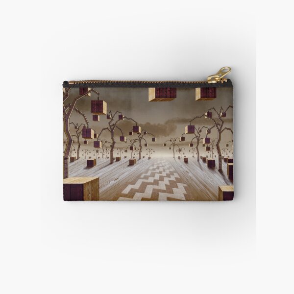 Item preview, Planet Parquet - Surreal Landscape Alien Wooden World designed and sold by Lycanth.