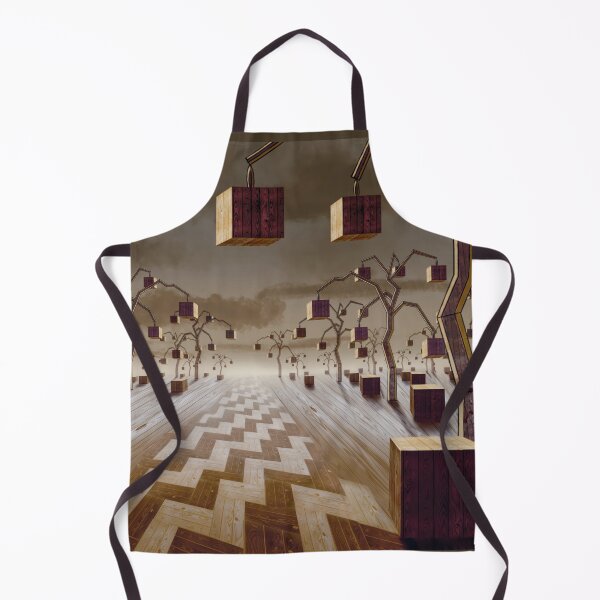 Item preview, Planet Parquet - Surreal Landscape Alien Wooden World designed and sold by Lycanth.