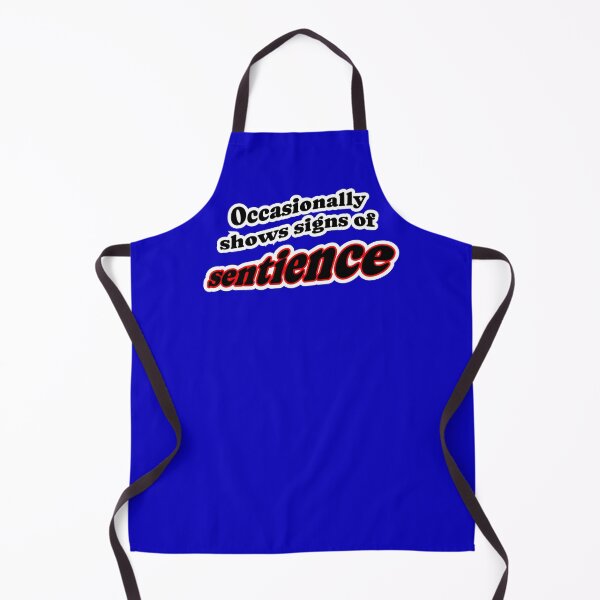 Item preview, Occasionally shows signs of sentience, blue background designed and sold by mntimg.