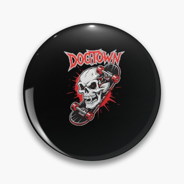 Item preview, Dogtown skate skull scene designed and sold by Uglyandcute.