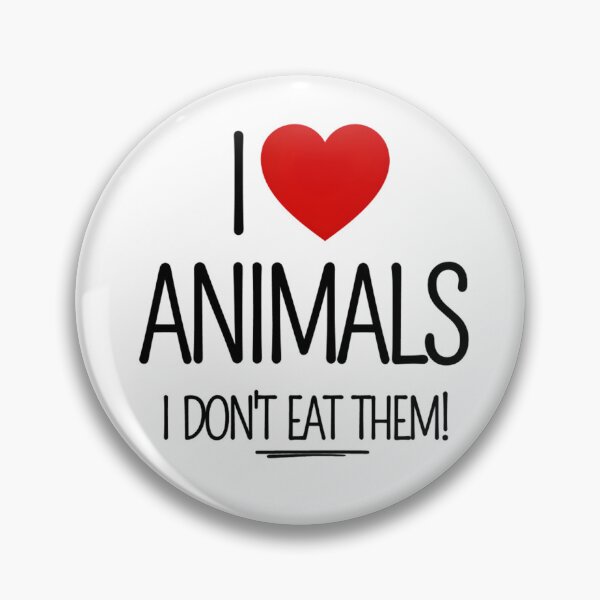 Item preview, I Heart Animals Animal Rights Activist Vegan Vegetarian designed and sold by TackyTime.