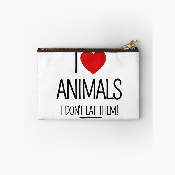 Item preview, I Heart Animals Animal Rights Activist Vegan Vegetarian designed and sold by TackyTime.