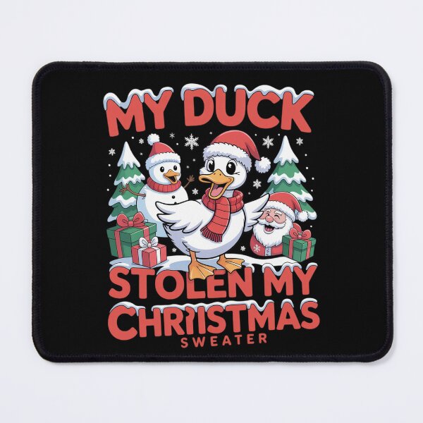 Item preview, My Duck Stolen My Christmas Sweater Santa Dog Gnome designed and sold by skanderio.
