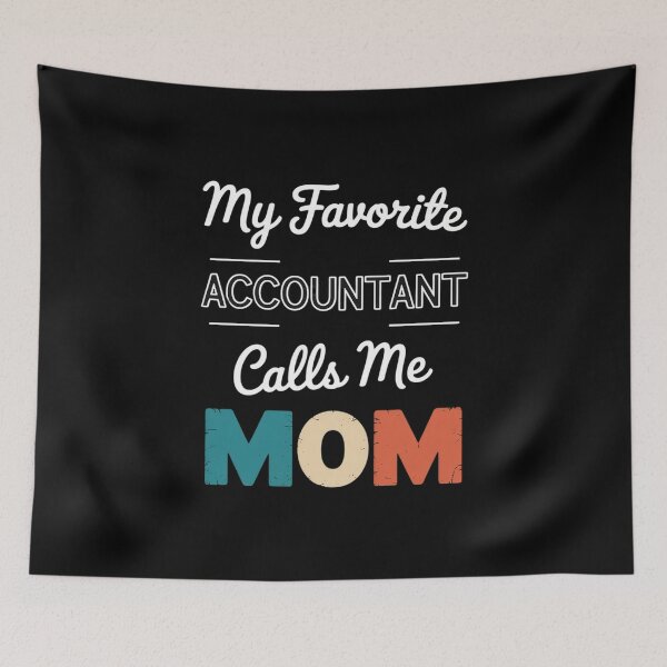 Item preview, My Favorite Accountant Calls Me Mom Vintage Graduation designed and sold by skanderio.