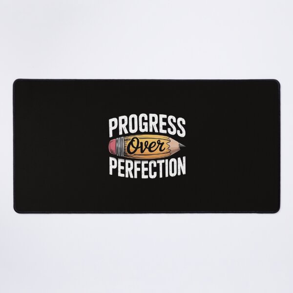 Item preview, Teacher Progress Over Perfection Pencil Motivational designed and sold by AnimeManga2D.