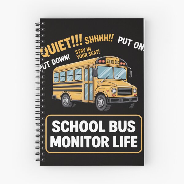 Item preview, School Bus Monitor Life designed and sold by banbopbii.