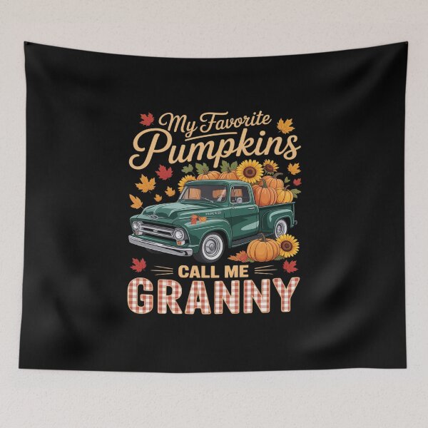 Item preview, My Favorite Pumpkins Call Me Granny Autumn Halloween designed and sold by skanderio.