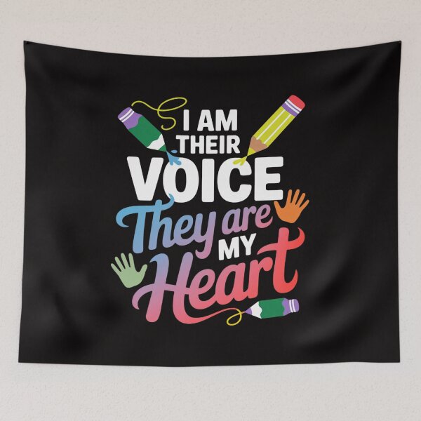 Item preview, SPED I'm Their Voice They're My Heart Special Education designed and sold by AnimeManga2D.