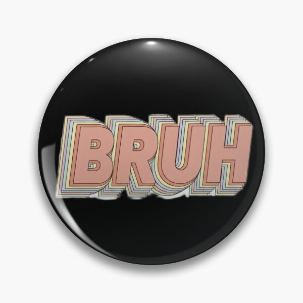 Item preview, BRUH Sticker Design designed and sold by TinyJoy Studio.