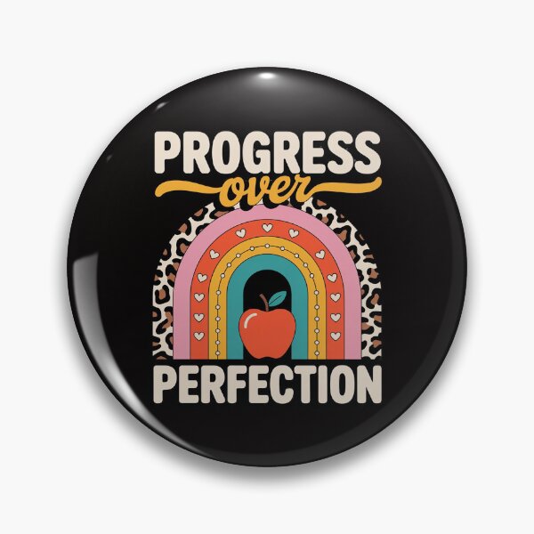 Item preview, Progress Over Perfection School Teacher Principal Leopard Men Women Kids designed and sold by banbopbii.
