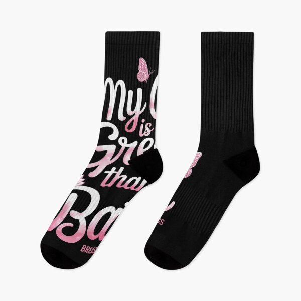 Item preview, My god is Greater Than This Battle Breast Cancer Awareness designed and sold by skanderio.