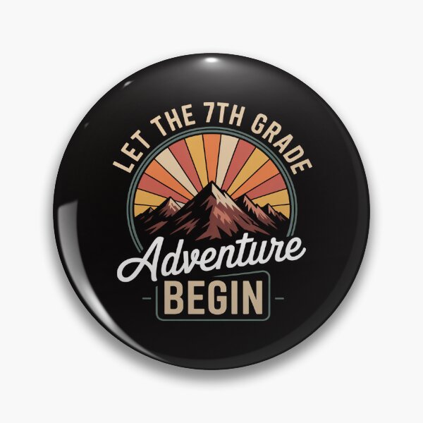 Item preview, Let the 7th Grade Adventure Begin Seventh Grade Teacher designed and sold by AnimeManga2D.