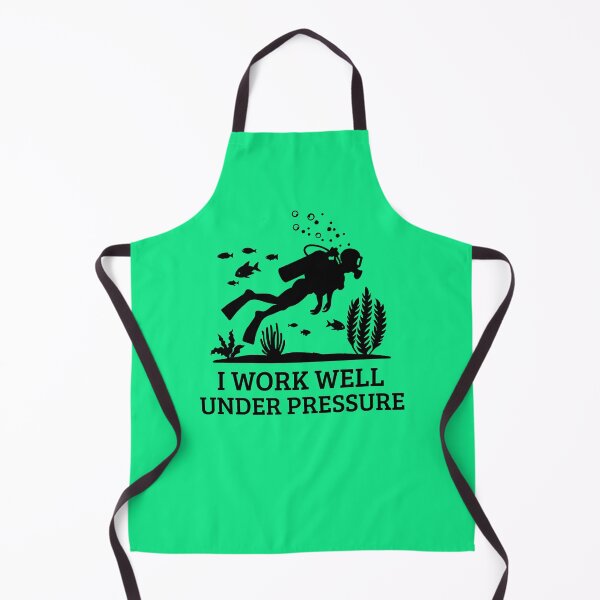 Item preview, I Work Well Under Pressure. Funny Diver Quote. Scuba Diver. designed and sold by DesignHouse07.