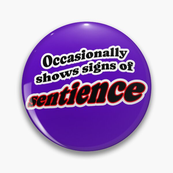 Item preview, Occasionally shows signs of sentience, purple background designed and sold by mntimg.