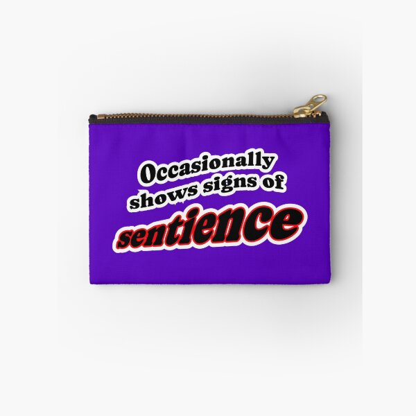 Item preview, Occasionally shows signs of sentience, purple background designed and sold by mntimg.