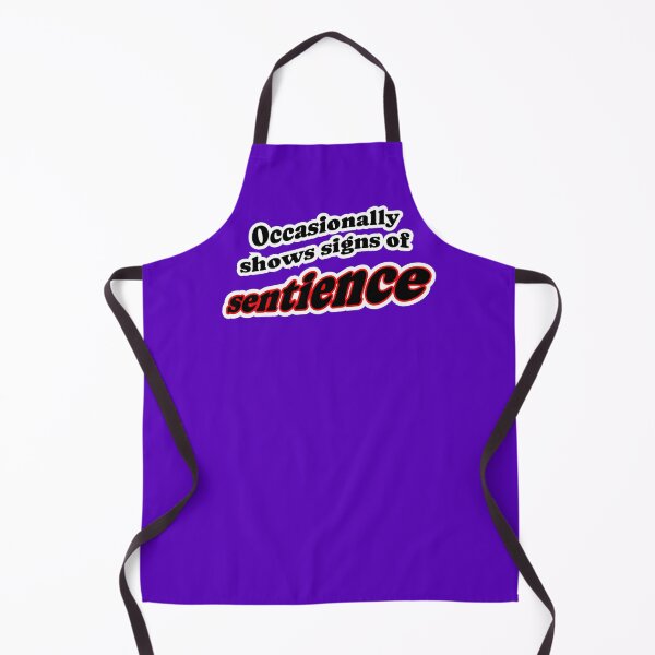 Item preview, Occasionally shows signs of sentience, purple background designed and sold by mntimg.