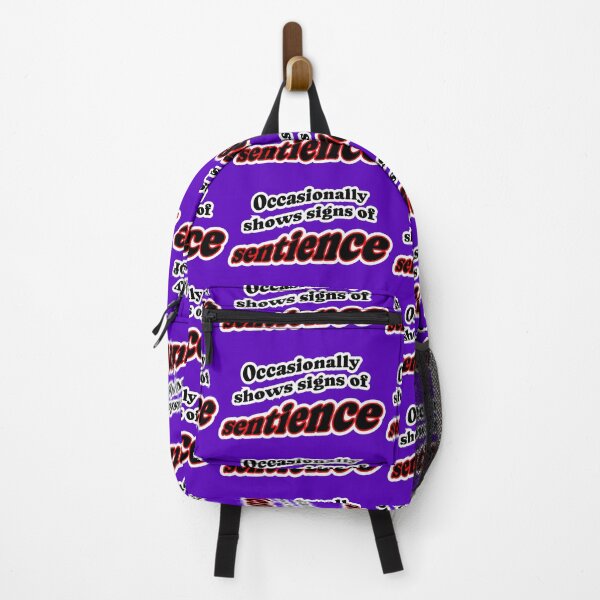 Item preview, Occasionally shows signs of sentience, purple background designed and sold by mntimg.