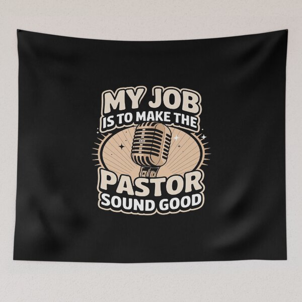 Item preview, My Job is to Make The Pastor Sound Good Church Operator designed and sold by skanderio.