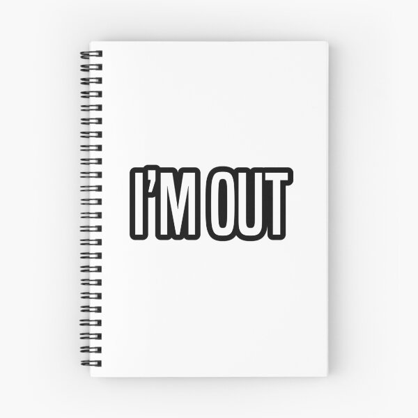 Item preview, I’m Out, Outline designed and sold by Memes N Lore .
