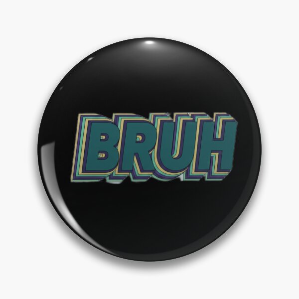 Item preview, BRUH Sticker Design designed and sold by TinyJoy Studio.