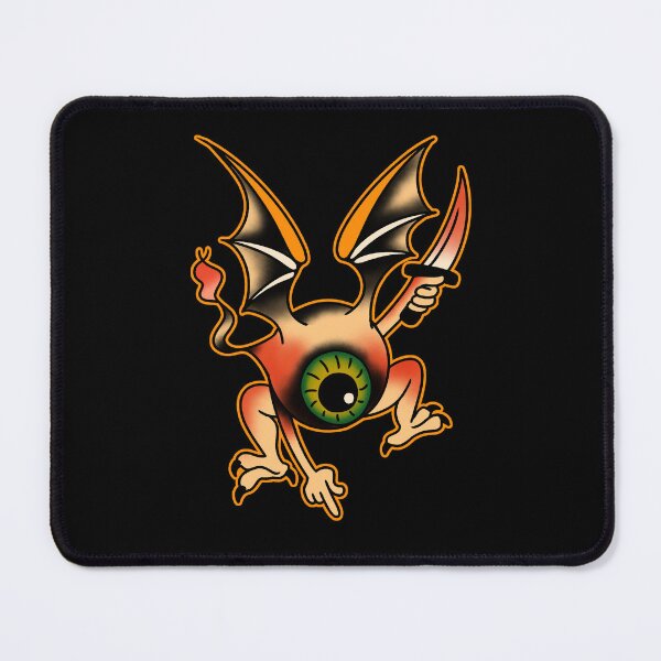 Item preview, Trad flying eye designed and sold by Hannah Hibbert.