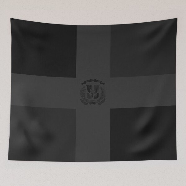 Item preview, Dominican Republic Stealth/Blackout Flag designed and sold by Cestus.