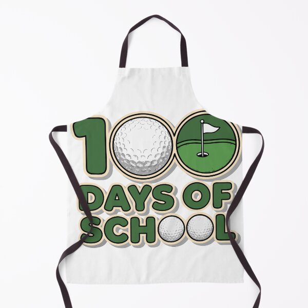 Item preview, 100 Days of School Golf-Themed Minimal Vector Design designed and sold by maxtil.