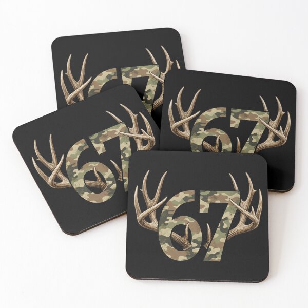 Item preview, Camo 67 Six Seven Antler Hunting Graphic designed and sold by LashondaGreen89.