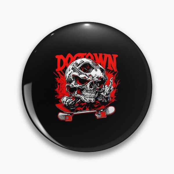 Item preview, Dogtown skate skull scene designed and sold by Uglyandcute.