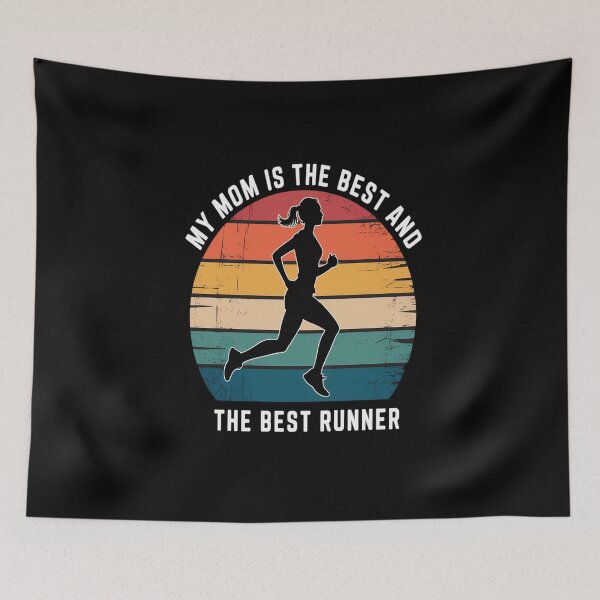 Item preview, My Mom is The Best and Also The Fastest Runner designed and sold by skanderio.