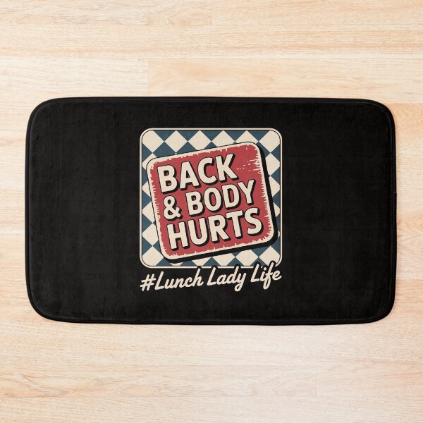 Item preview, Lunch Lady Life Back Body Hurts designed and sold by banbopbii.
