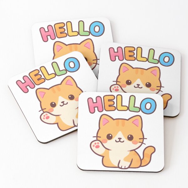 Item preview, Cute Kawaii Cat Design designed and sold by ProWittyDesigns.